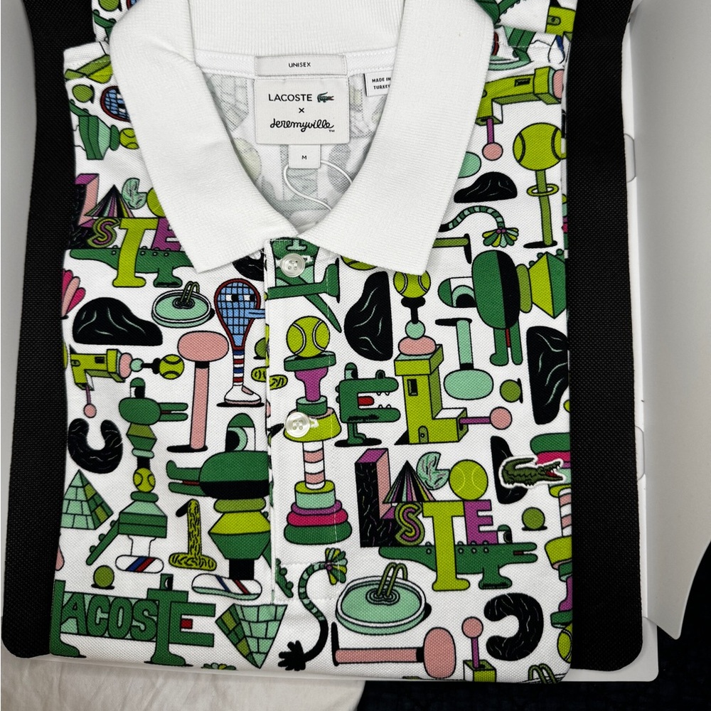 LACOSTE X JEREMYVILLE | iconic polo with wild print